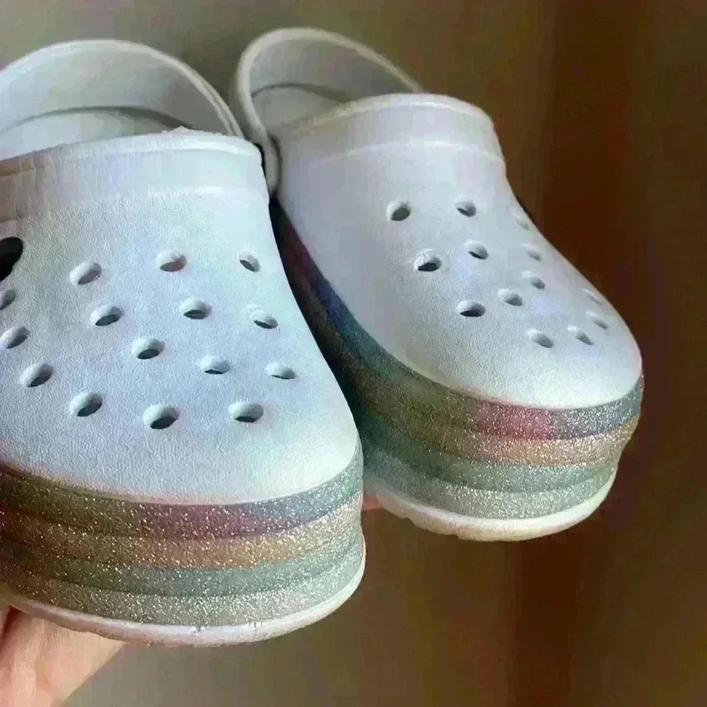 Slip on shoes.  Little girl size 2.